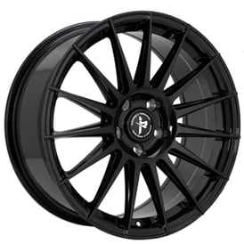 18" Impact Racing Wheels 506 Gloss Black Rims