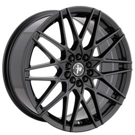18" Impact Racing Wheels 507 Gloss Black Rims