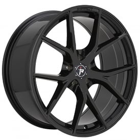18" Impact Racing Wheels 612 Gloss Black Rims
