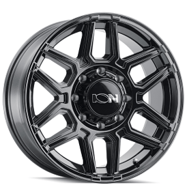17" Ion Alloy Wheels 146 Gloss Black Off-Road Rims
