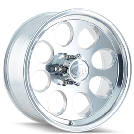 16" Ion Alloy Wheels 171 Polished Crossover Rims