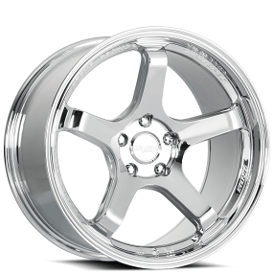 18" Katana Racing Wheels HR05 Chrome Flow Formed Rims
