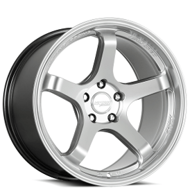 18" Katana Racing Wheels HR05 Hyper Silver Flow Formed Rims