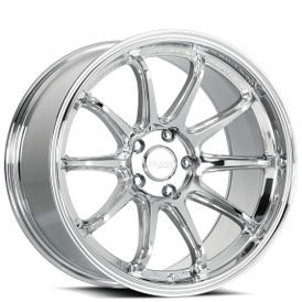 18" Katana Racing Wheels HR06 Chrome Flow Formed Rims