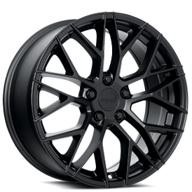 17" Katana Racing Wheels KR01 Matte Black Rims