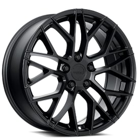 20" Katana Racing Wheels KR01 Matte Black Rims