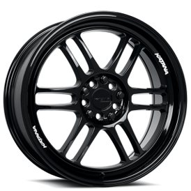 18" Katana Racing Wheels KR02 Gloss Black Rims  
