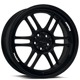 18" Katana Racing Wheels KR02 Matte Black Rims