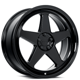 20" Katana Racing Wheels KR03 Gloss Black Rims