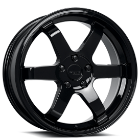 17" Katana Racing Wheels KR08 Gloss Black Rims