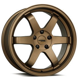 17" Katana Racing Wheels KR08 Matte Bronze Rims