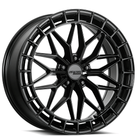 17" Katana Racing Wheels KR12 Gloss Black Rims