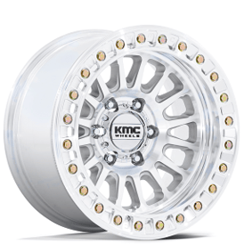 17" KMC Wheels KM239 Impact Beadlock Machined Off-Road Rims