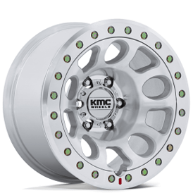 17" KMC Wheels KM241 E25 Beadlock Machined Off-Road Rims