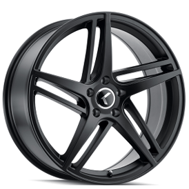 20" Kraze Wheels KR195 Milano Satin Black Rims