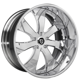 22" Lexani Forged Wheels LF-721 Chrome Rims
