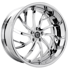 19" Lexani Forged Wheels LF-745 Calypso Chrome Rims
