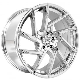 24" Lexani Wheels Senna Chrome Rims 