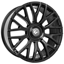 26" Lexani Wheels Valor-XL Gloss Black Rims 