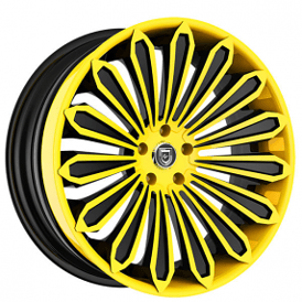 19" Lexani Forged Wheels LF-Luxury LZ-757 Crypto Custom Finish Forged Rims 