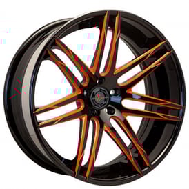 21" Staggered Lexani Forged Wheels LF-Sport LZ-107 Custom Finish Forged Rims 