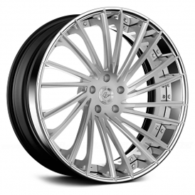 22" Staggered Lexani Forged Wheels LF-Sport LZ-119 Custom Finish Forged Rims 
