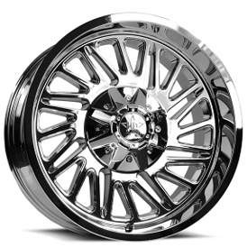 22" Luxxx HD Wheels LHD19 Chrome Off-Road Rims