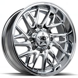 22" Luxxx HD Wheels LHD29 Chrome Off-Road Rims