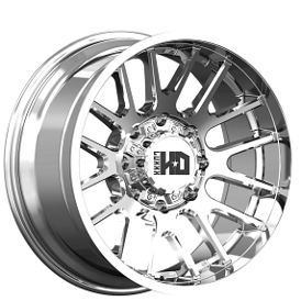 22" Luxxx HD Wheels LHD38 Chrome Off-Road Rims