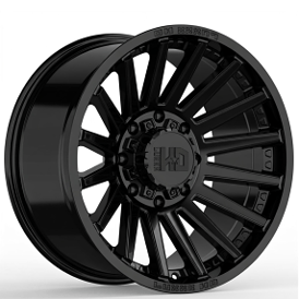 20" Luxxx HD Wheels LHD47 Gloss Black Off-Road Rims