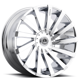20" Luxxx Alloys Wheels Lux13V Chrome Rims