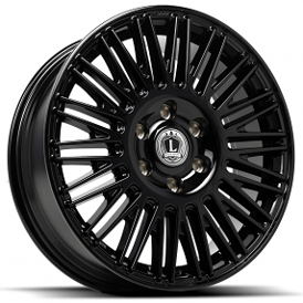 18" Luxxx Alloys Wheels Lux27 Gloss Black Rims