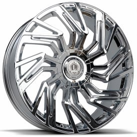 20" Luxxx Alloys Wheels Lux28 Chrome Rims