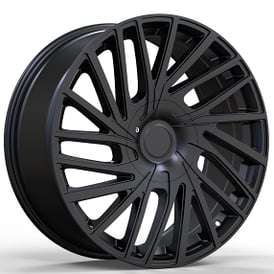 18" Luxxx Alloys Wheels Lux45 Gloss Black Rims
