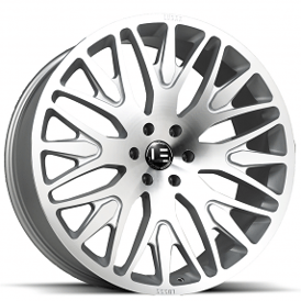 26" Luxxx Alloys Wheels Lux LE7 Silver Machined Rims
