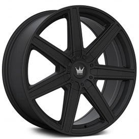 18" Mazzi Wheels Laguna 376 Matte Black Rims
