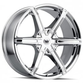 24" Mazzi Wheels Stilts 371 Chrome Rims