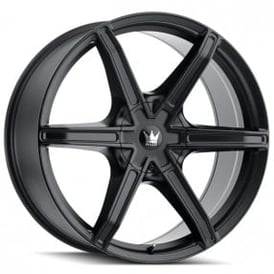22" Mazzi Wheels Stilts 371 Matte Black Rims