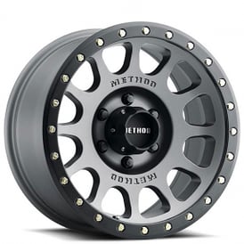 20" Method Wheels 305 NV Titanium Off-Road Rims