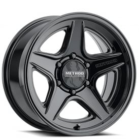 17" Method Wheels 319 Gloss Black Off-Road Rims