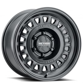 17" Method Wheels 320 Matte Black Off-Road Rims