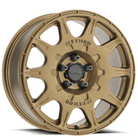 17" Method Wheels 502 Rally 2 Bronze Crossover Rims