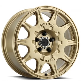 17" Method Wheels 502 Rally Gold Crossover Rims