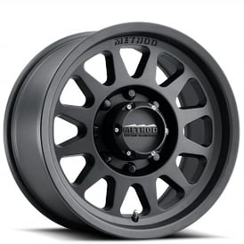 17" Method Wheels 704 HD Matte Black Off-Road Rims
