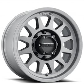 17" Method Wheels 704 HD Titanium Off-Road Rims
