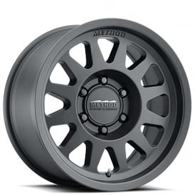 17" Method Wheels 704 Matte Black Off-Road Rims