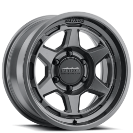 17" Method Wheels 708 Gloss Titanium Off-Road Rims