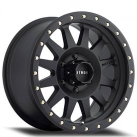 16" Method Wheels 304 Double Standard Matte Black Off-Road Rims 