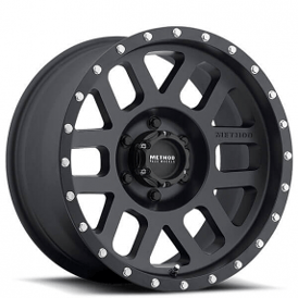 17" Method Wheels 306 Mesh Matte Black Off-Road Rims 