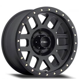 17" Method Wheels 309 Grid Matte Black Off-Road Rims 